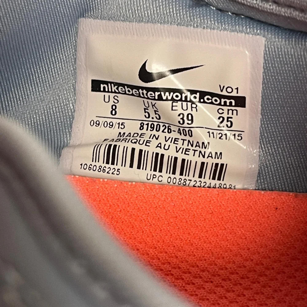 Nike Flex Supreme TR 4 Cross Training Low Top Sneakers Women’s 8 Gray - Picture 3 of 12